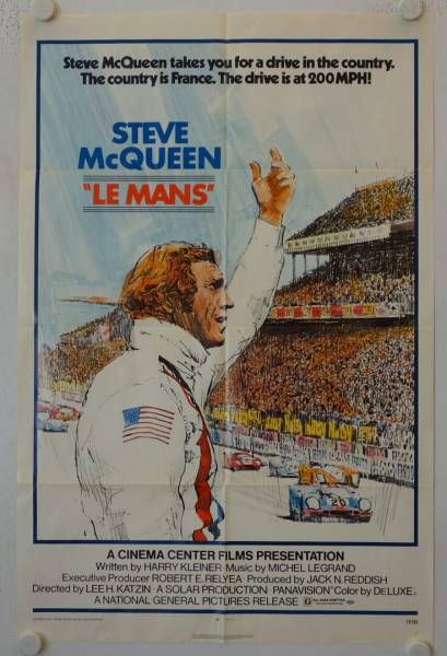 Le Mans original release US Onesheet movie poster