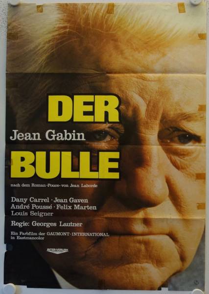 Le Pacha original release german movie poster