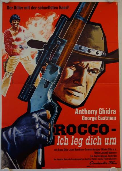 Rocco - Ich leg dich um originales deutsches Filmplakat
