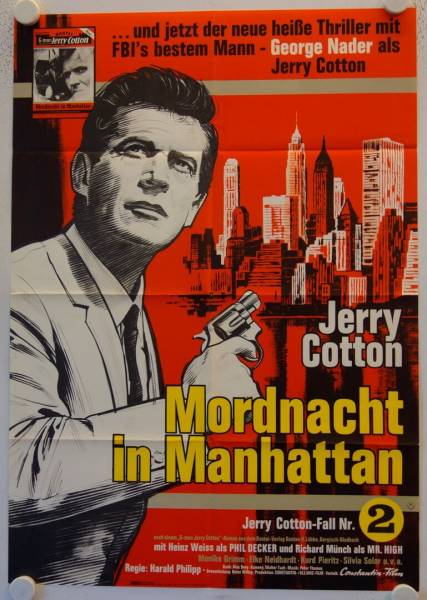 Manhattan Night of Murder original release german movie poster