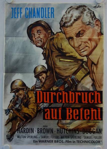 Merrill's Marauders original release german movie poster