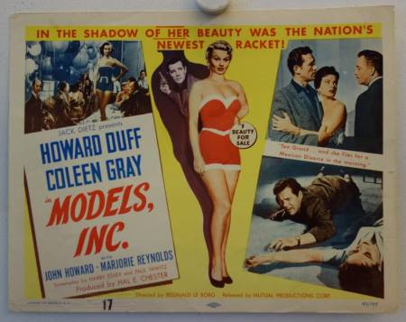 Models, Inc. original US title lobby card