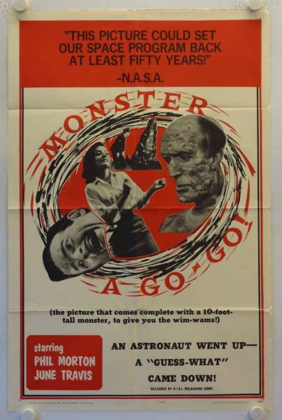 Monster a Go Go original release US Onesheet movie poster