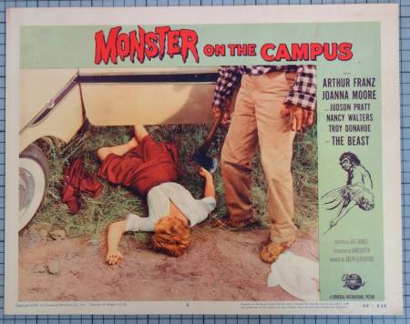 Der Schrecken schleicht durch die Nacht originale US Lobby Card