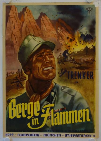 Mountains on Fire re-release german movie poster