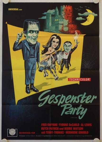 Gespensterparty originales deutsches Filmplakat