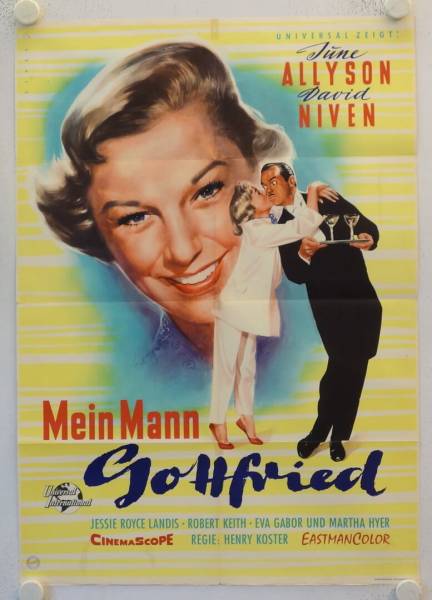 My Man Godfrey original release german movie poster