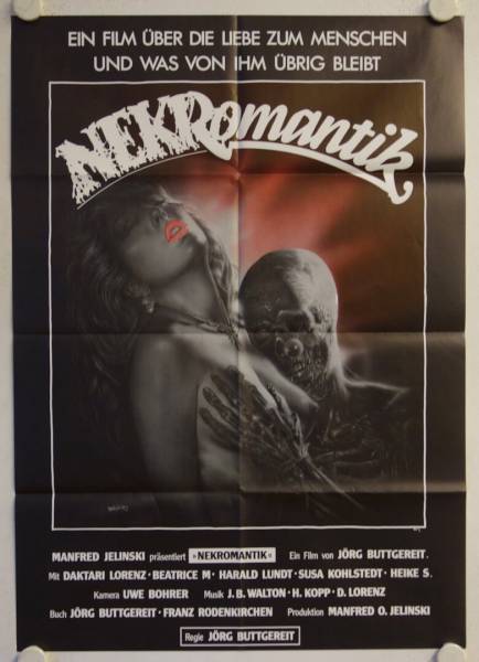 Nekromantik originales deutsches Filmplakat