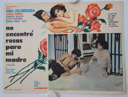 No encontré rosas para mi madre originale mexikanische Lobby Card