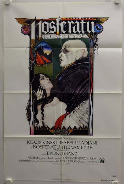 Nosferatu original release US onesheet movie poster