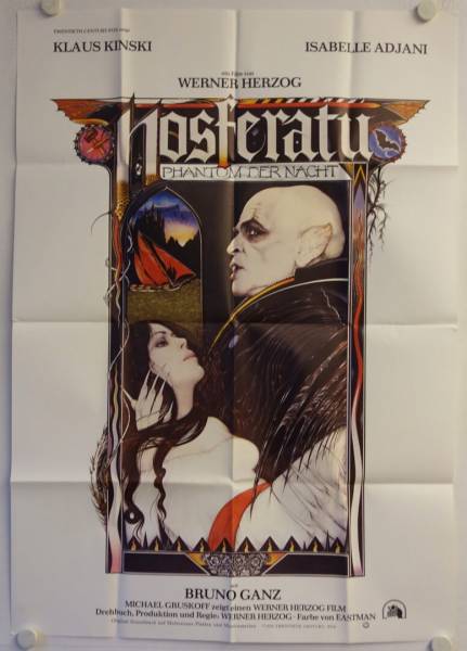 Nosferatu original release german double-panel movie poster