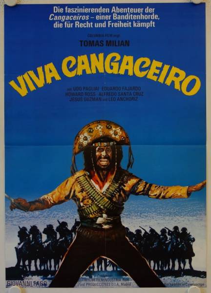 O Cangaceiro original release german movie poster