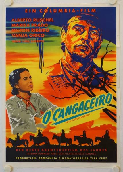 O Cangaceiro original release german movie poster
