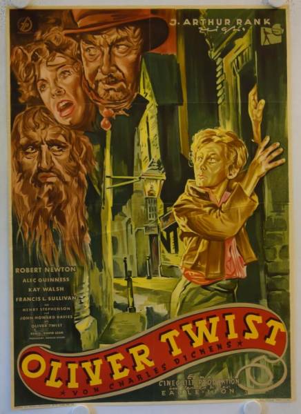 Oliver Twist original release german movie poster