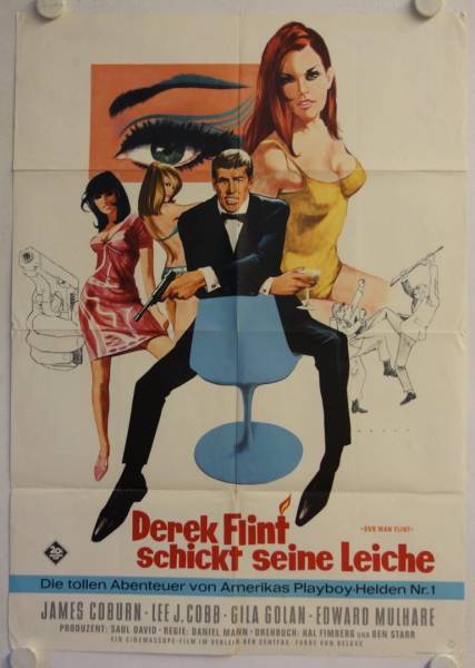 Our Man Flint original release german movie poster