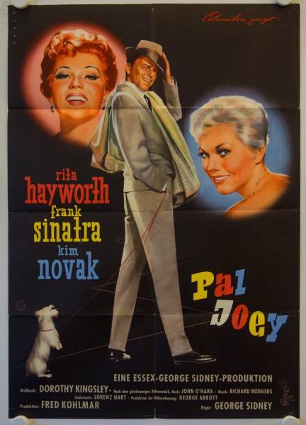 Pal Joey originales deutsches Filmplakat