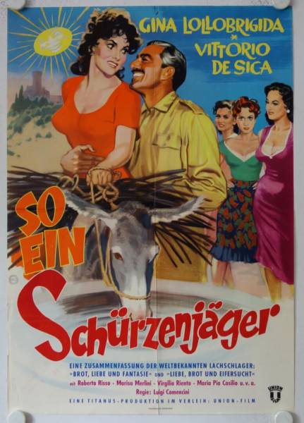 Pane, amore e combo poster original release german movie poster