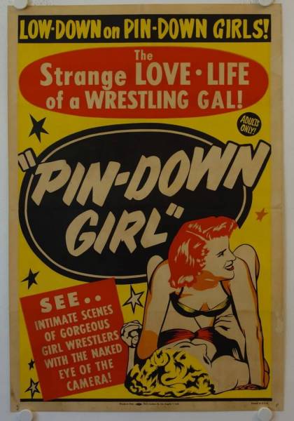 Pin-Down Girl original release US Onesheet movie poster