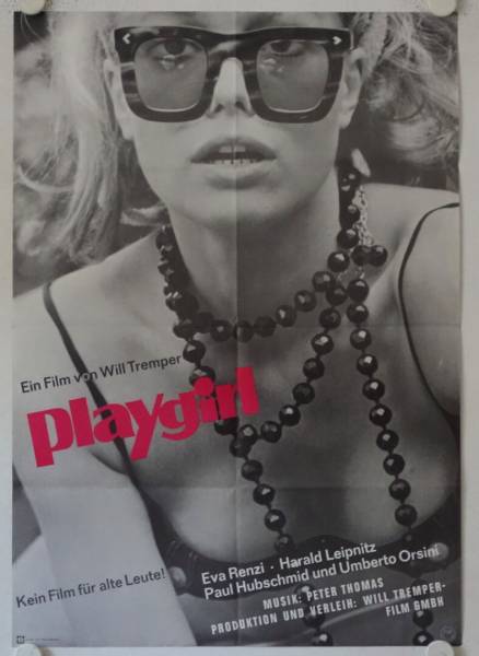 Playgirl original release german movie poster