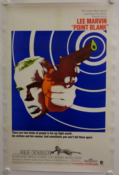 Point Blank original release US Onesheet movie poster