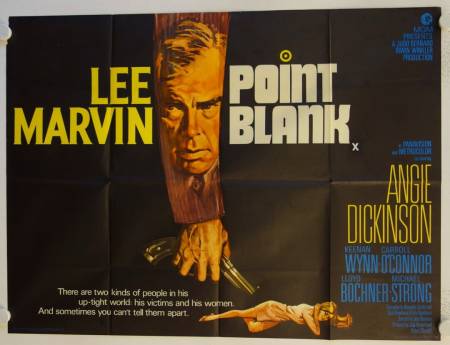 Point Blank originales British Quad Filmplakat