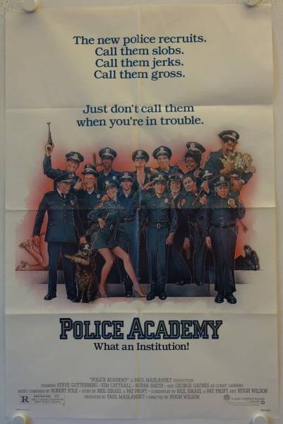 Police Academy - Dümmer als die Polizei erlaubt originales US Filmplakat