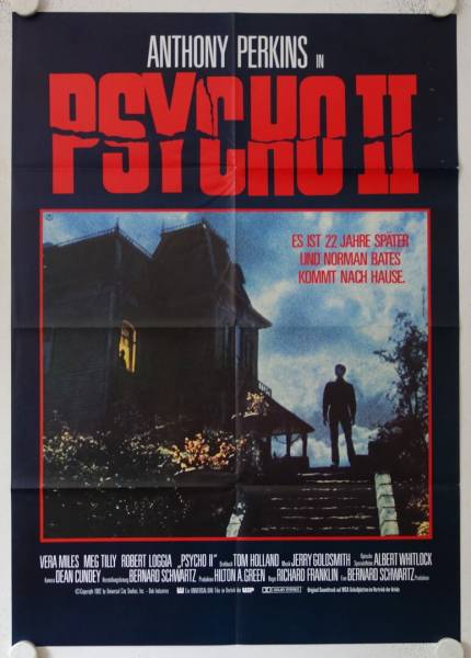 Psycho 2 original release german movie poster