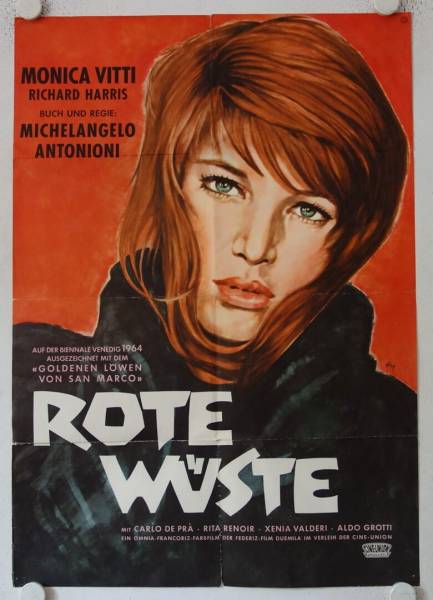 Rote Wüste originales deutsches Filmplakat