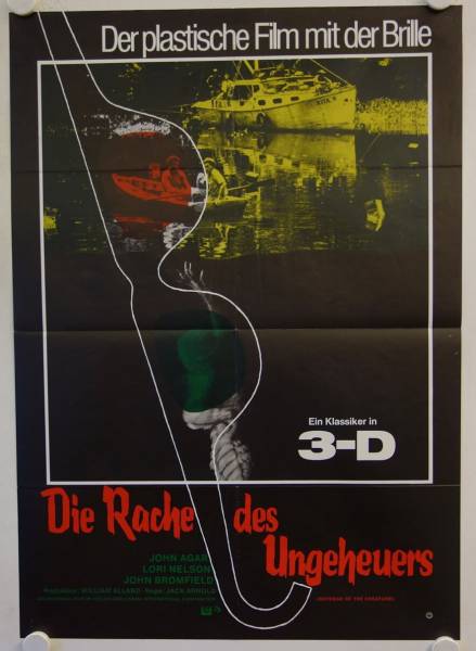 Revenge of the Creature re-release german movie poster