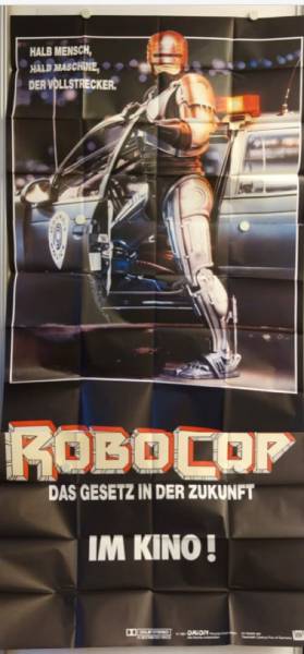 Robocop original release german six-panel movie poster