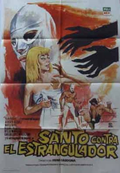 Santo contra el estrangulador originales Filmplakat aus Argentinien