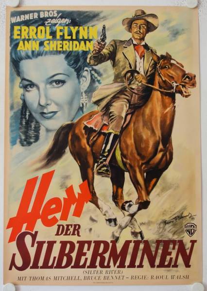 Silver River original release german movie poster