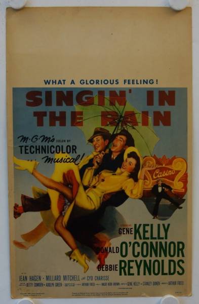 Singin in the Rain original release US movie poster