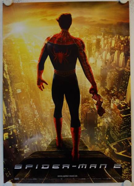 Spider-Man 2 original release german movie poster