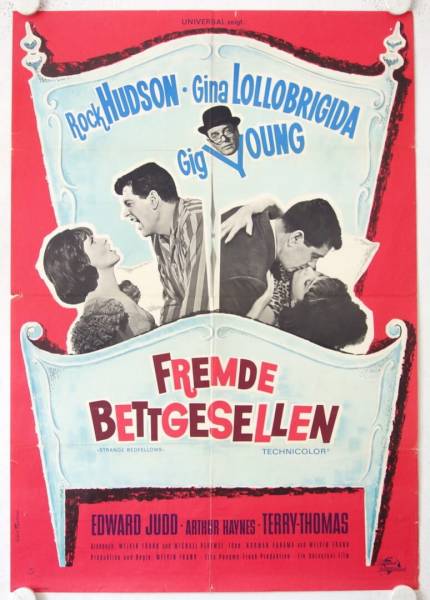 Strange Bedfellows original release german movie poster