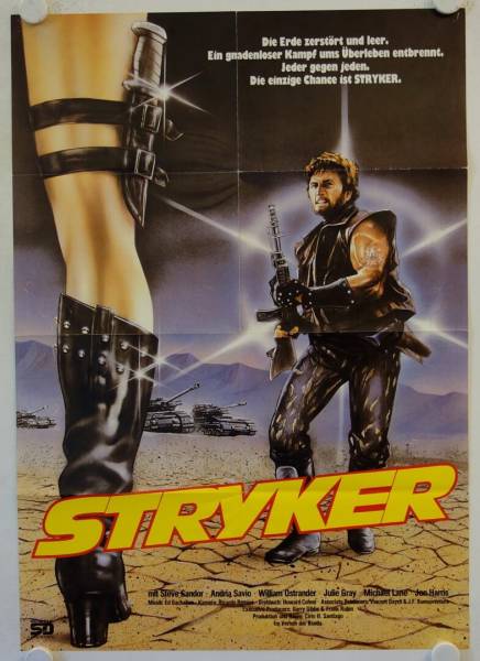 Stryker original release german movie poster