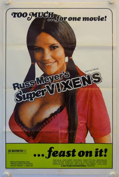 Supervixens original release US Onesheet movie poster