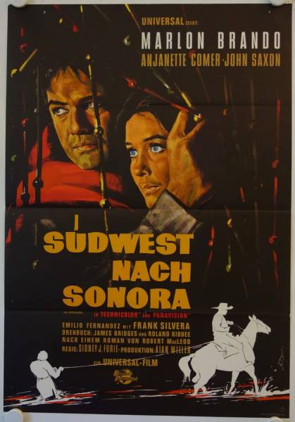 Südwest nach Sonora originales deutsches Filmplakat