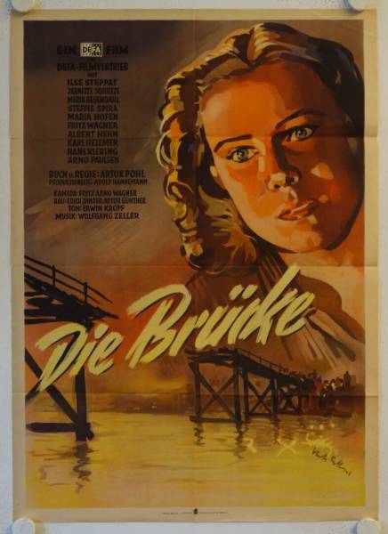 The Bridge original release east-german movie poster