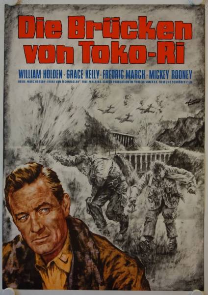 The Bridges at Toko-Ri re-release german movie poster