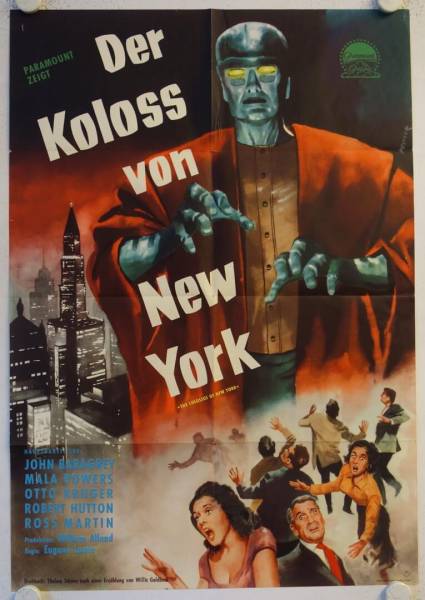 The Colossus of New York original release german movie poster