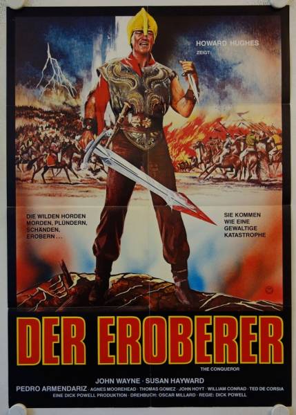 Der Eroberer originales deutsches Filmplakat