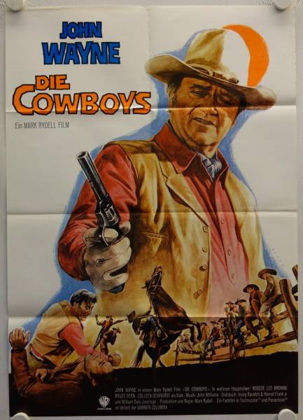 Die Cowboys originales deutsches Filmplakat