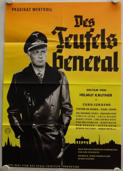 The Devil's General re-release german movie poster