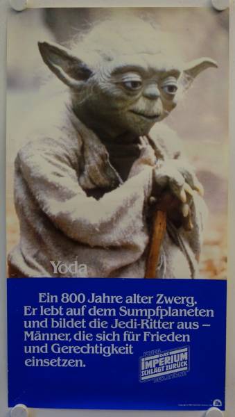 The Empire strikes back original release german movie poster