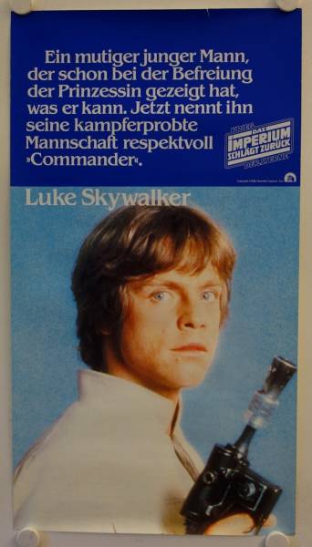 The Empire strikes back original release german movie poster