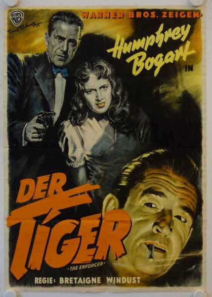 The Enforcer original release german movie poster