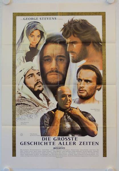 The Greatest Story Ever Told original release german movie poster