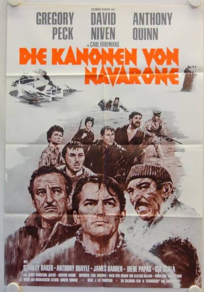 The Guns of Navarone re-release german movie poster