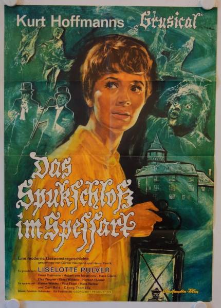 The Haunted Castle original release german movie poster